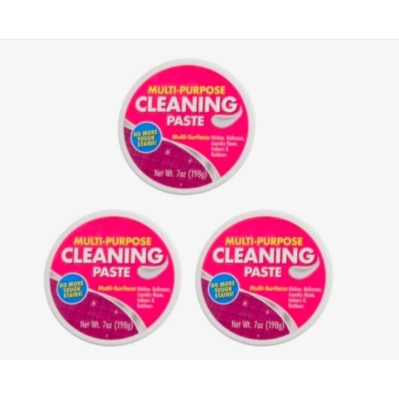 3 pk CLEANING PASTE 7OZ MULTIPURPOSE  HOMEBRIGHT - Picture 1 of 1